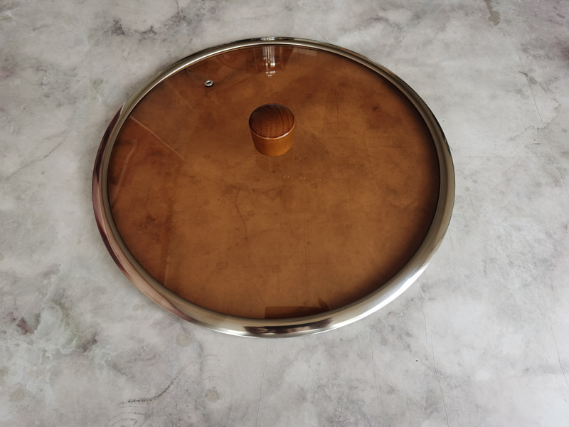 Factory wholesale visible tempered glass LIDS, G-shaped LIDS, upright LIDS, stainless steel LIDS, all-steel LIDS, wok LIDS pic 11