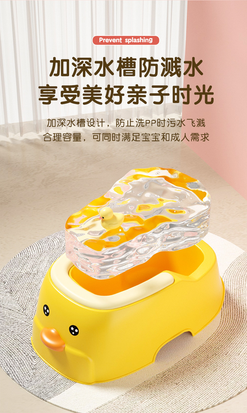 婴儿洗屁股神器宝宝洗屁屁盆坐浴盆坐便盆用品儿童坐便器坐便器新详情10