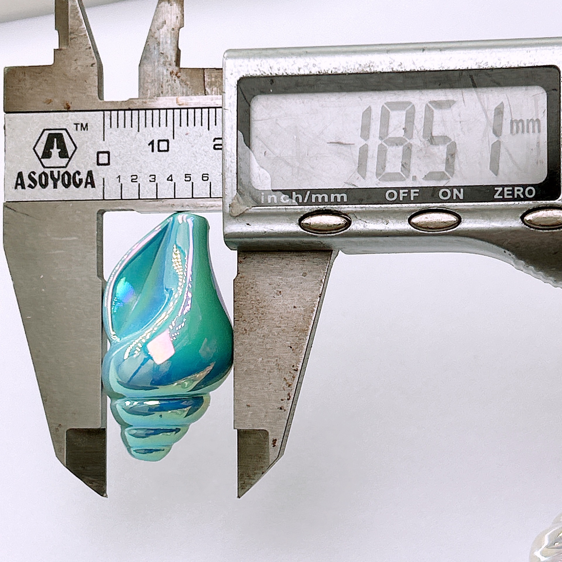 35*18mm通孔竖孔海螺diy海螺珠串珠笔车挂手机链车挂饰品配件材料详情11