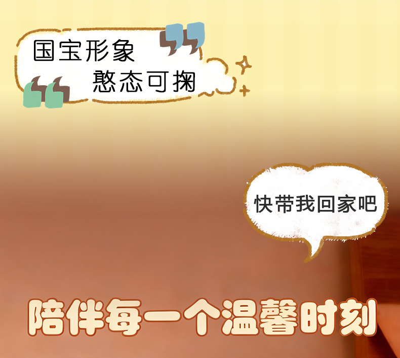 熊猫玩家原创伴手礼中国特色送老外创意摆件毛绒布艺公仔玩具吉祥物生日礼物详情8