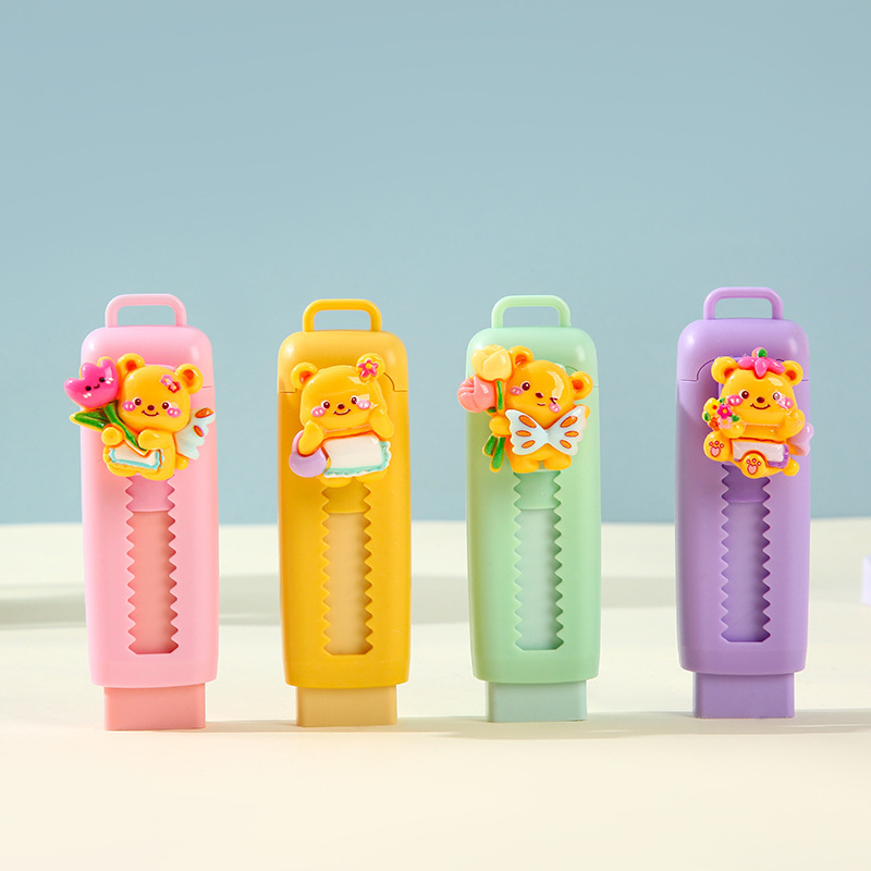 儿童节卡皮巴拉创意橡皮擦高颜值学习办公绘图橡皮不留痕厂家批发详情7