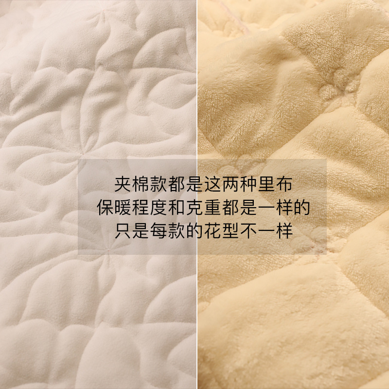 New Chinese-style stand-up collar set for women in autumn and winter, three-layer cotton and fleece thickened home wear, suitable for wearing outside in winter pic 2