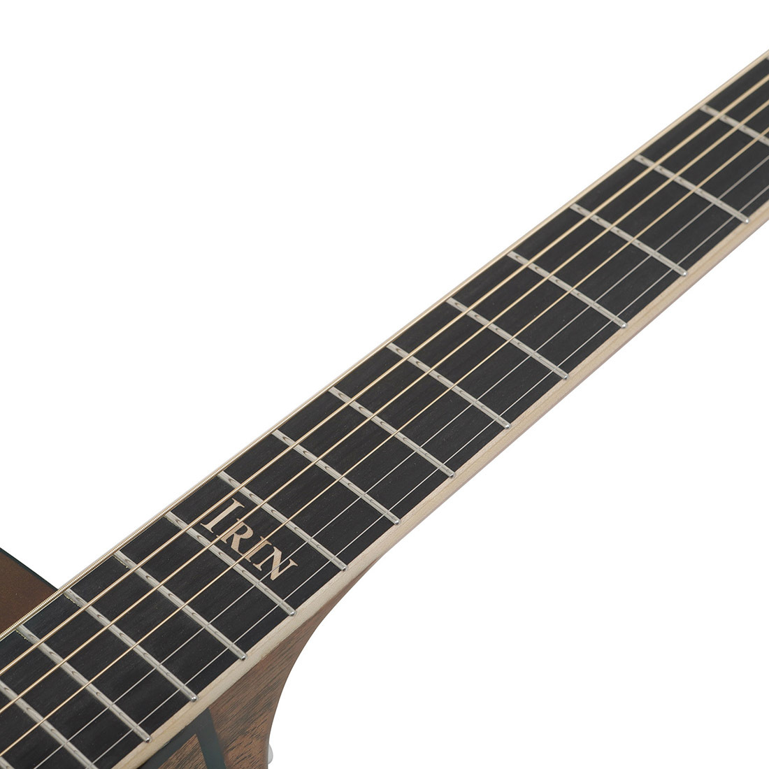 IRIN高端41寸民谣木吉他D型桶桃木芯云杉亮光吉他成人初学者乐器详情22