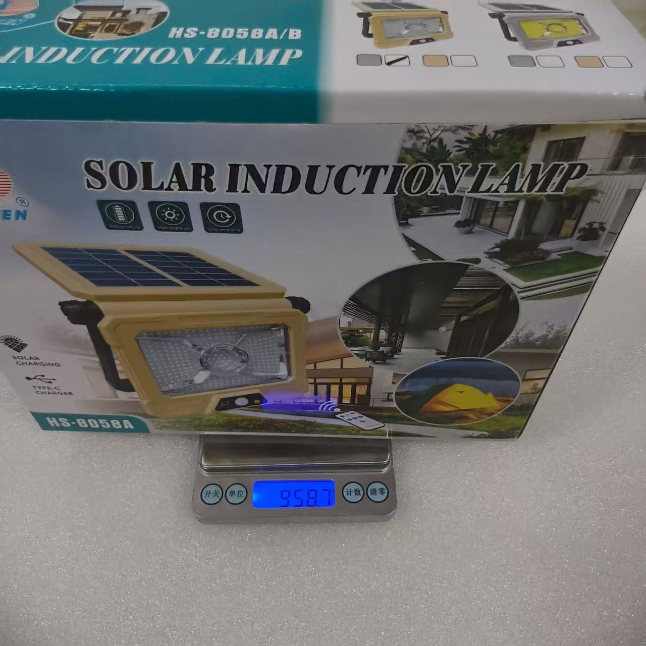 Solar garden lamps, solar panel street lamps, rainproof and waterproof lighting, energy-saving rechargeable outdoor garden lamps pic 22