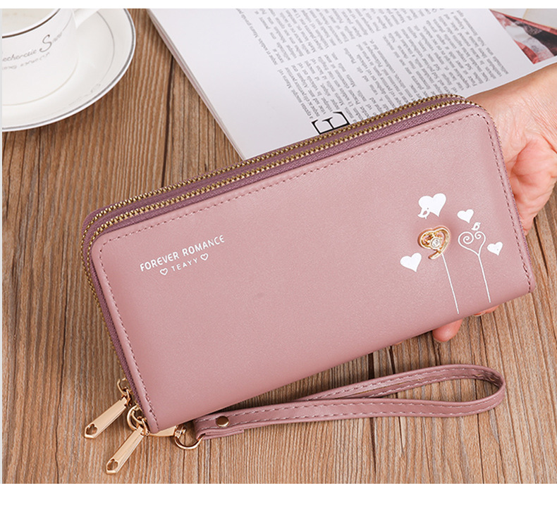 The 2024 new long wallet, clutch, phone bag, coin purse, multi-functional card case, zipper bag and wallet for women pic 15