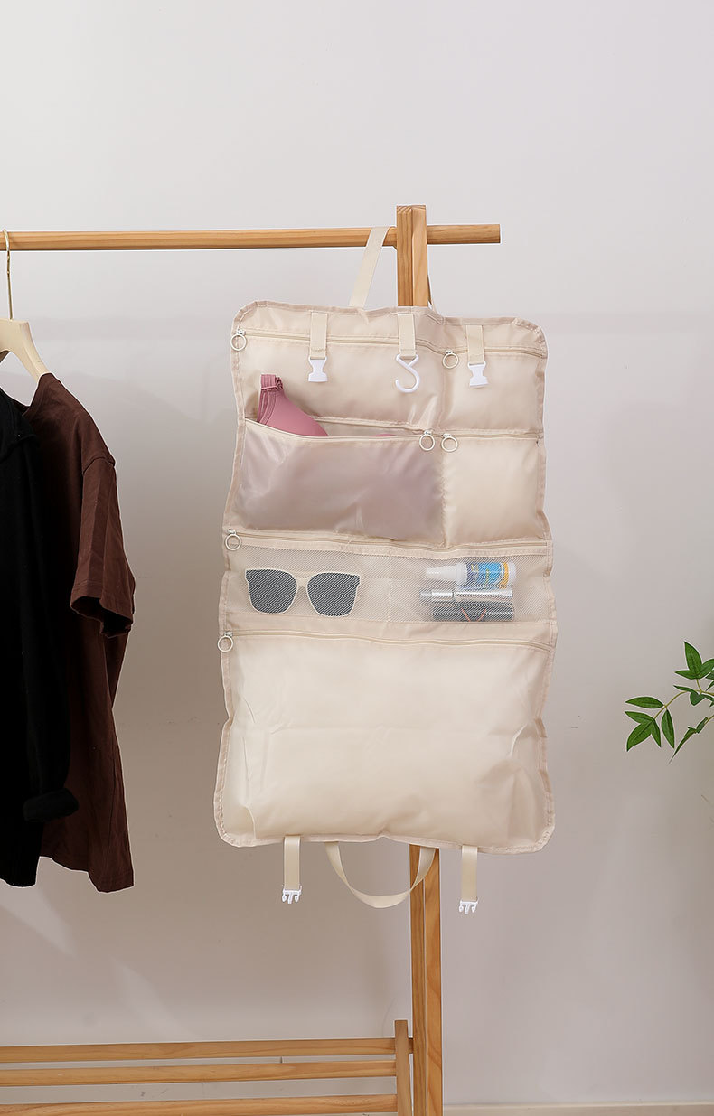 Lazy seven-in-one travel storage bag, luggage storage and organization bag, clothes hanging bag, underwear storage and sorting bag pic 3