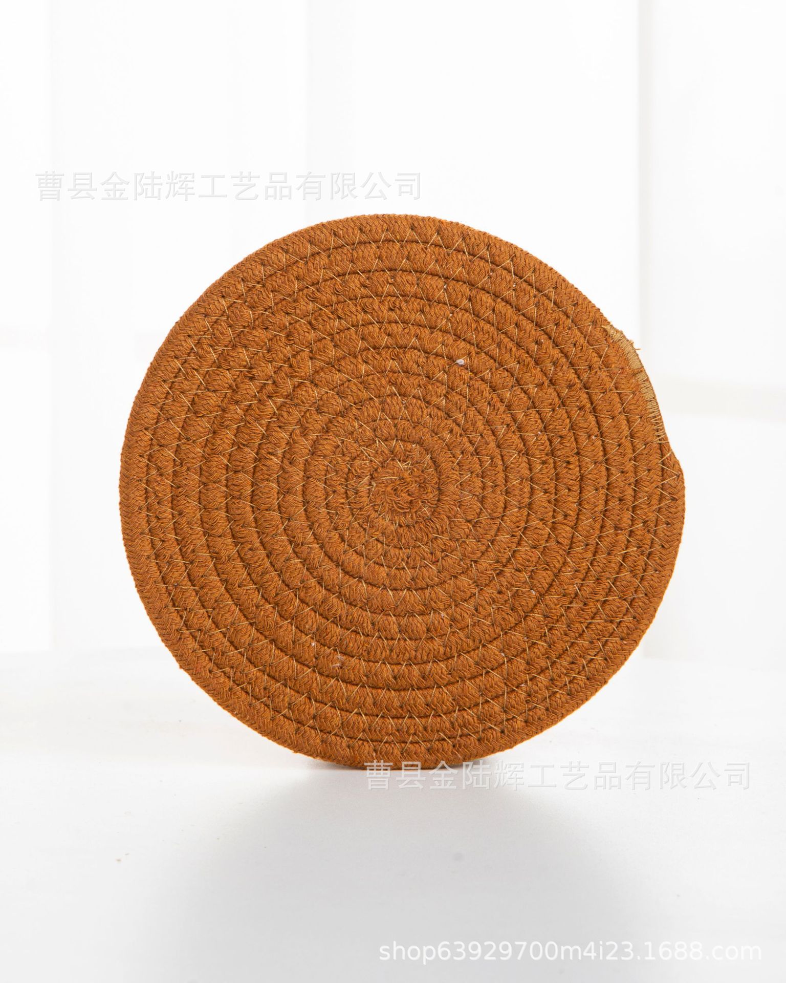餐垫碗垫隔热餐垫圆形编织杯垫隔热盘垫装饰道具垫子家用防烫锅垫详情12