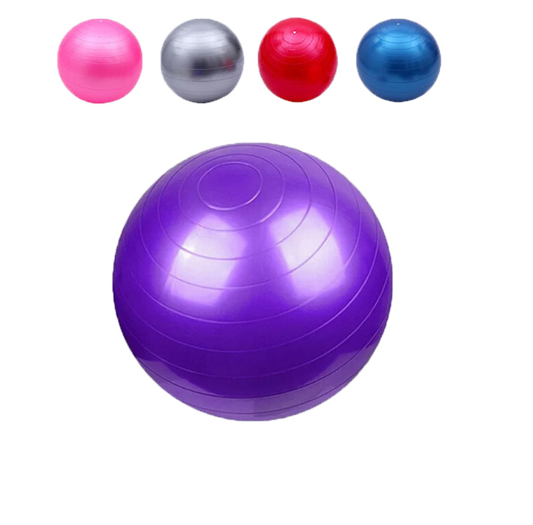 Wholesale pvc thickened explosion-proof yoga balls, fitness balance balls, strength training gymnastics balls, dance massage balls pic 6