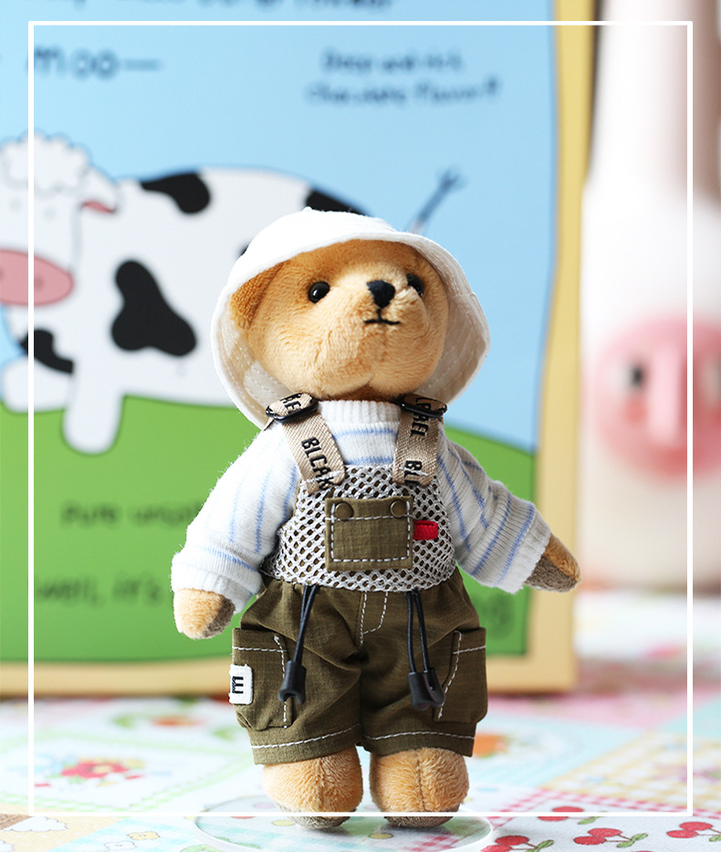 Cotton doll shorts fashion dress-up outfit Y065 Three types of overalls doll clothes dress-up game doll clothes pic 5