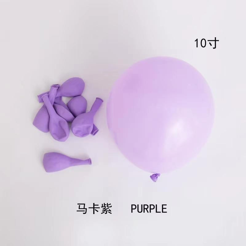 2.2-gram 10-inch matte latex balloons, pearlescent balloons, wedding balloons, party decorations, macarons, arch doors, wedding pic 29