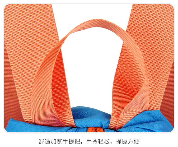 Yitu Warner Heim backpack, foldable portable storage bag, large capacity basketball bag, drawstring bag, drawstring backpack pic 23