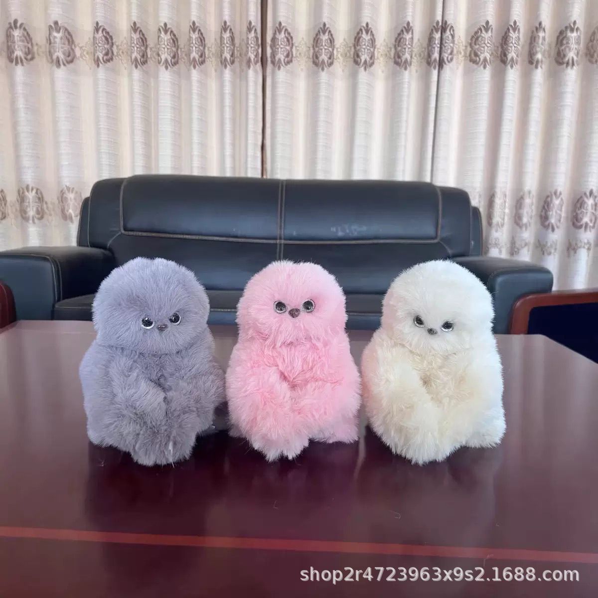 会唱歌扭头害羞毛绒玩偶公仔可爱ins风包包挂件少女心萌宠玩具详情5