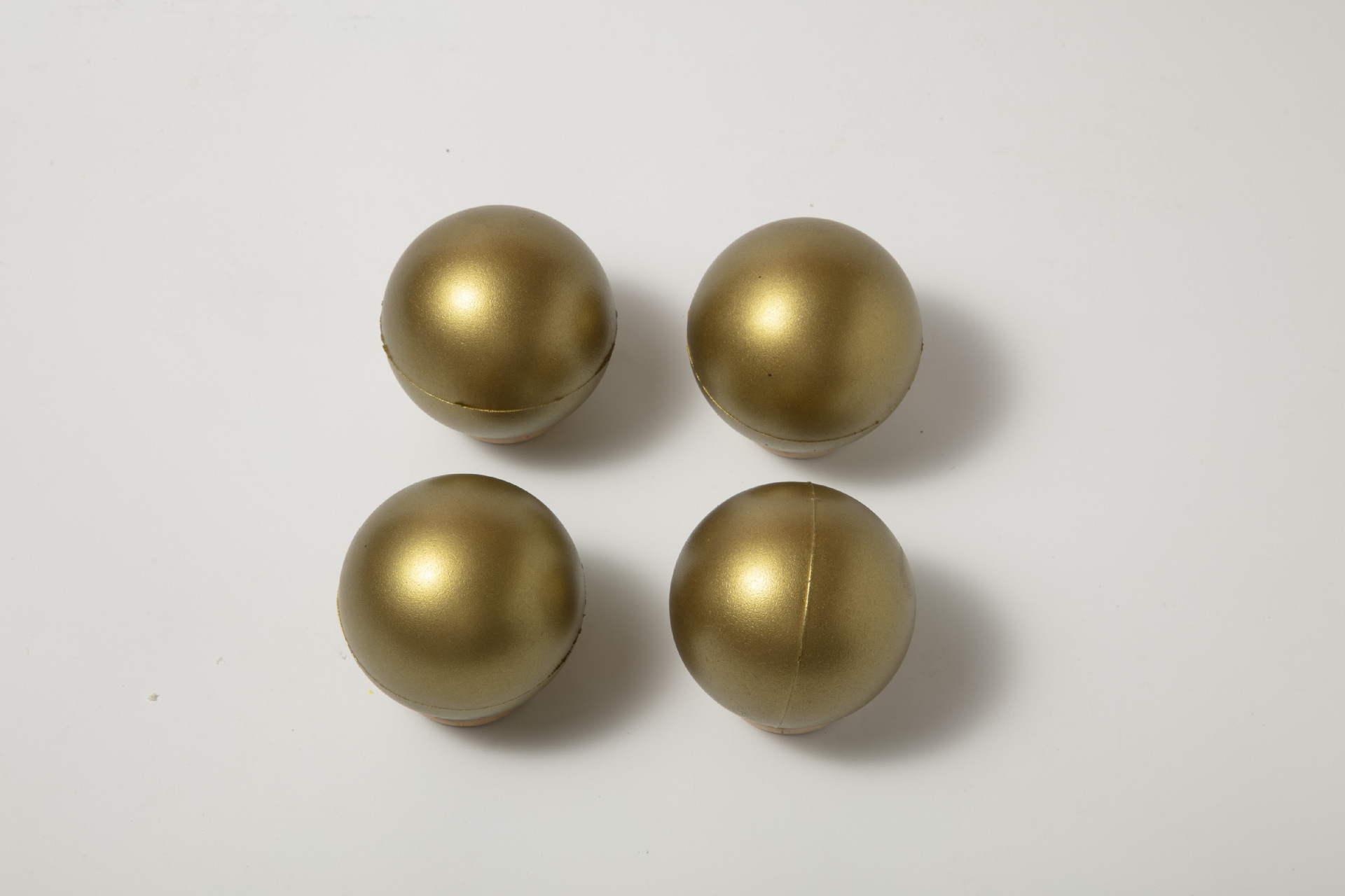 跨境爆款6.3cmPU发泡球光面中弹力发泄压力球海绵手抛球厂家批发详情10