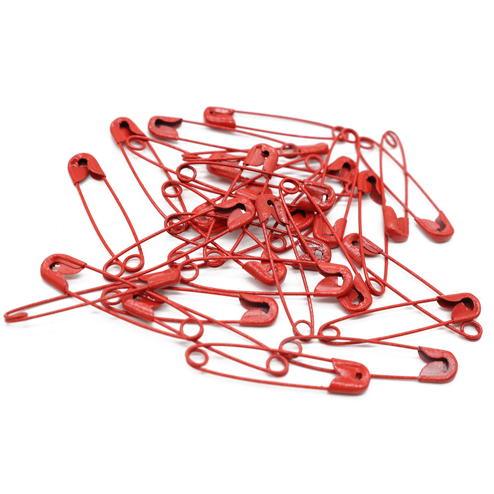 批发000-4#彩色安全别针多种尺寸衣服防走光安全别针手工固定别针详情4