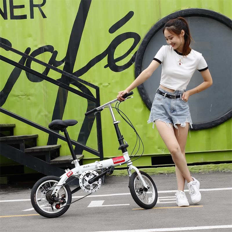 14-inch folding bicycle, ultra-light and portable adult bicycle, folding bike, urban leisure cycling bicycle pic 26
