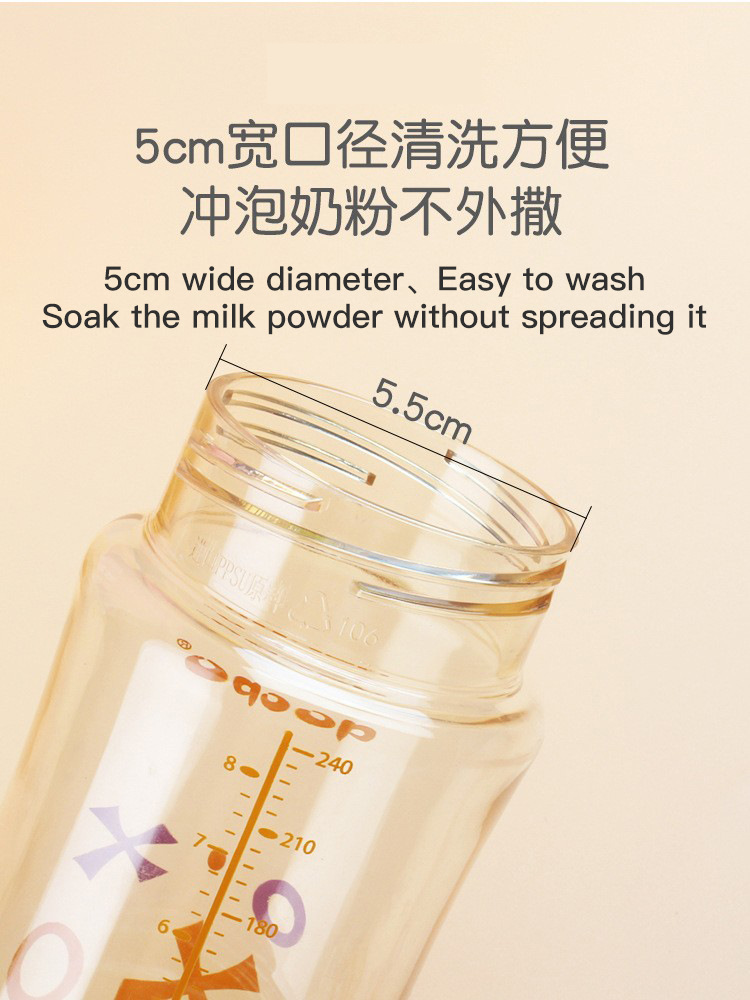 婴儿奶瓶防胀气奶瓶120ml 新品上市 安全材质 无毒透气详情9