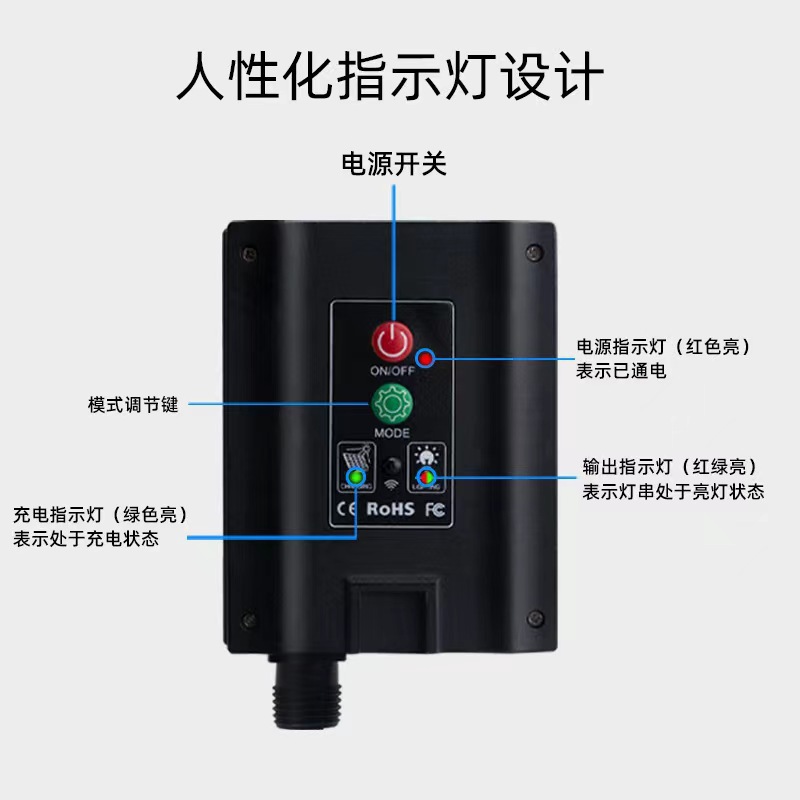 户外露营氛围灯大圆球灯串led球泡灯串天幕灯露营球泡太阳能灯串详情12