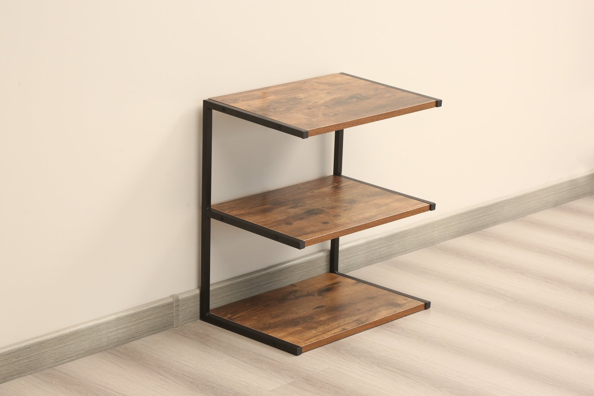 Coffee table, small table, simple modern corner Chinese square table, storage rack, small coffee table, home living room small coffee table pic 3