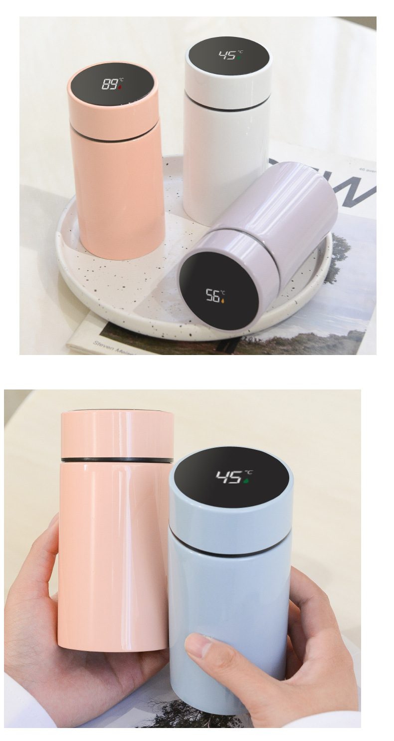 多色保温杯套装纯钛葫芦水杯陶瓷内胆保温杯便携保温保冷礼盒装详情24