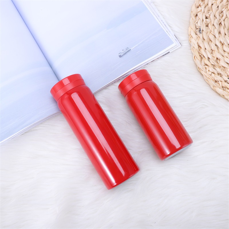 Wholesale of small-capacity fashionable insulated cups, portable and compact cups, outdoor sports cups, car cups, and business gift cups pic 3