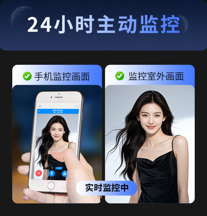 Video intercom, smart lock, face recognition, fully automatic fingerprint lock, password lock, home security door, remote opening pic 6