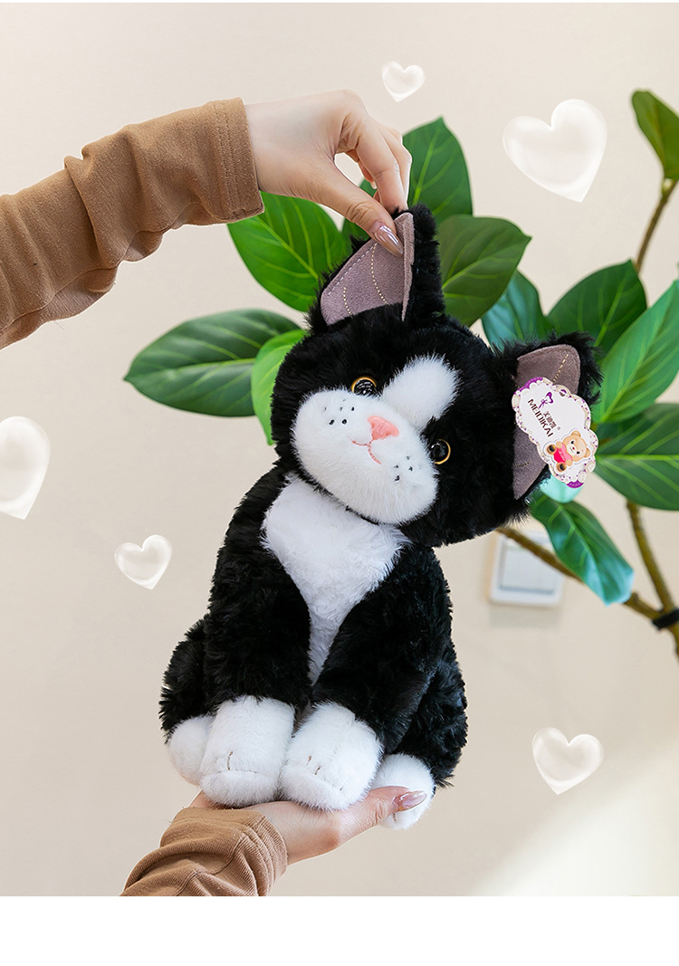 网红德文卷毛猫公仔猫咪玩偶毛绒玩具陪伴安抚娃娃儿童生日礼物女详情9