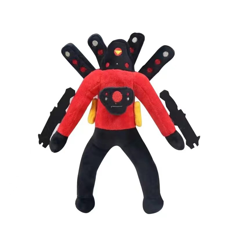 Cross-border bestseller skibiditoiletplush Toilet man parody plush toy doll Titan pic 22