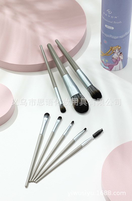 8支化妆刷套装全套散粉腮红眼影眉刷唇刷口红刷初学者化妆便携详情14