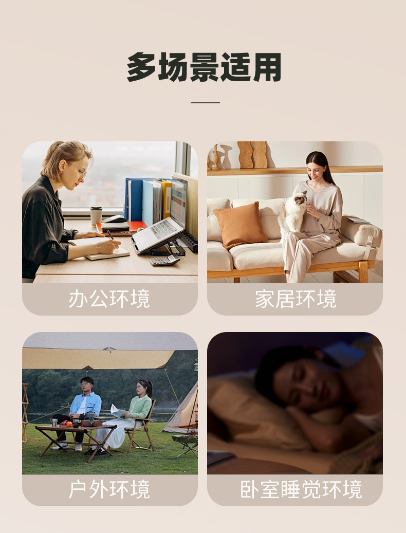 Creative smart Bluetooth speaker, clock, alarm clock, insert TF card, connect to computer, speaker, wireless charger, makeup mirror, ambient light pic 19