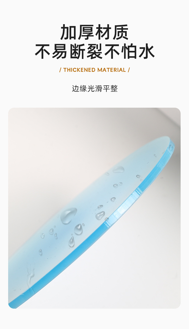 Ins-style acrylic coasters in stock, gradient circular Nordic shooting props, simple anti-slip and heat-insulating pads pic 4