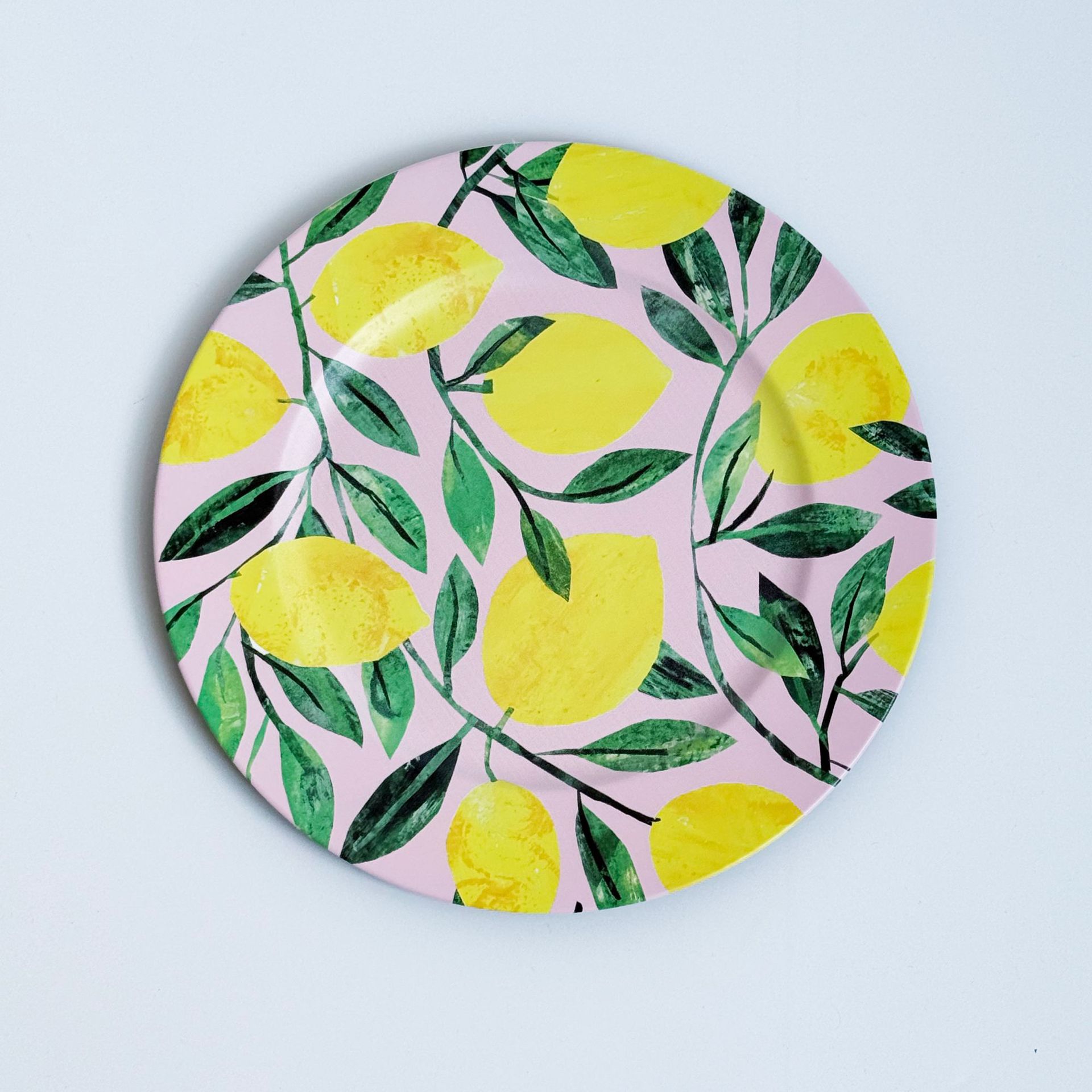 跨镜外贸chargerplates花园花朵系列装饰盘婚礼酒店晚宴派对使用详情10