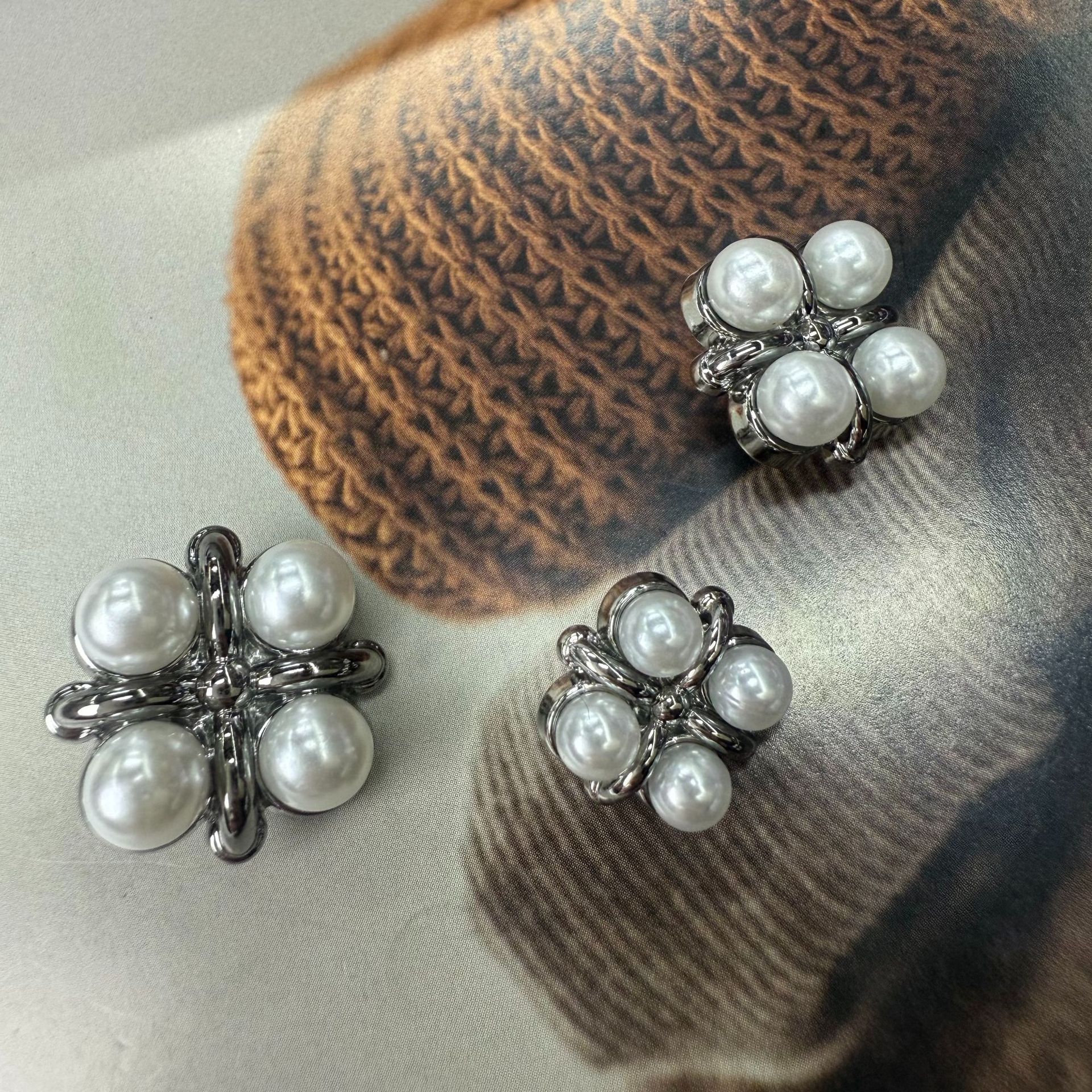 峻恺新款小香轻奢风金属纽扣衬衫开衫扣子衣领袖扣连衣裙小纽扣详情7