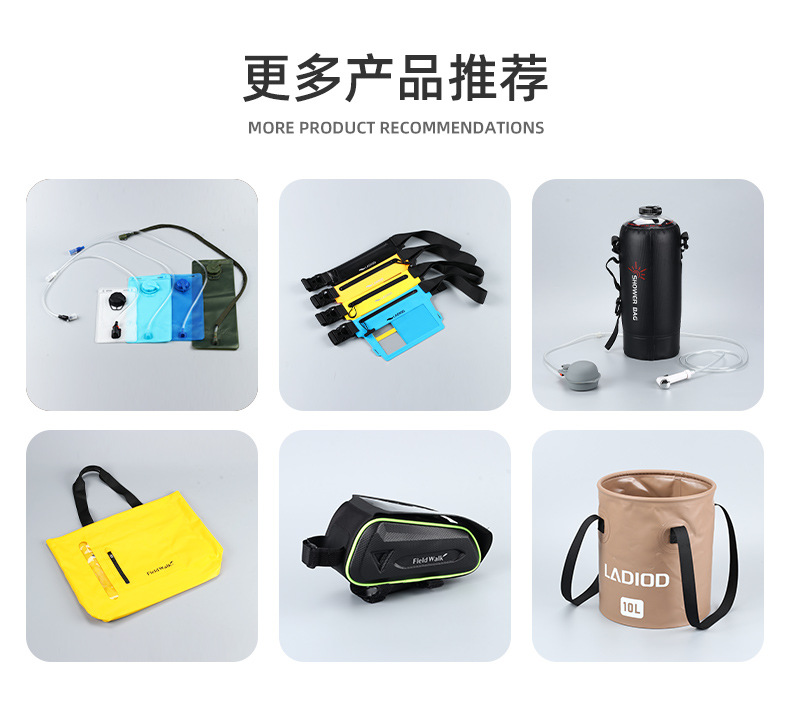 Randy Outdoor portable folding drinking water bag, cycling, camping, mountain climbing, running, large-capacity sports water storage bag pic 12