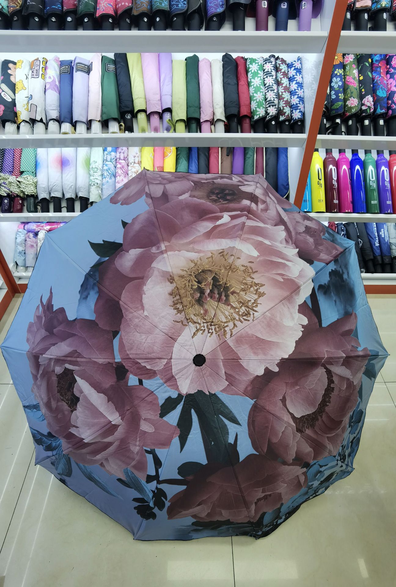 High appearance level rose umbrella, all-weather and all-weather sunshade umbrella, sun protection and UV protection umbrella, high appearance level folding umbrella for girls pic 7