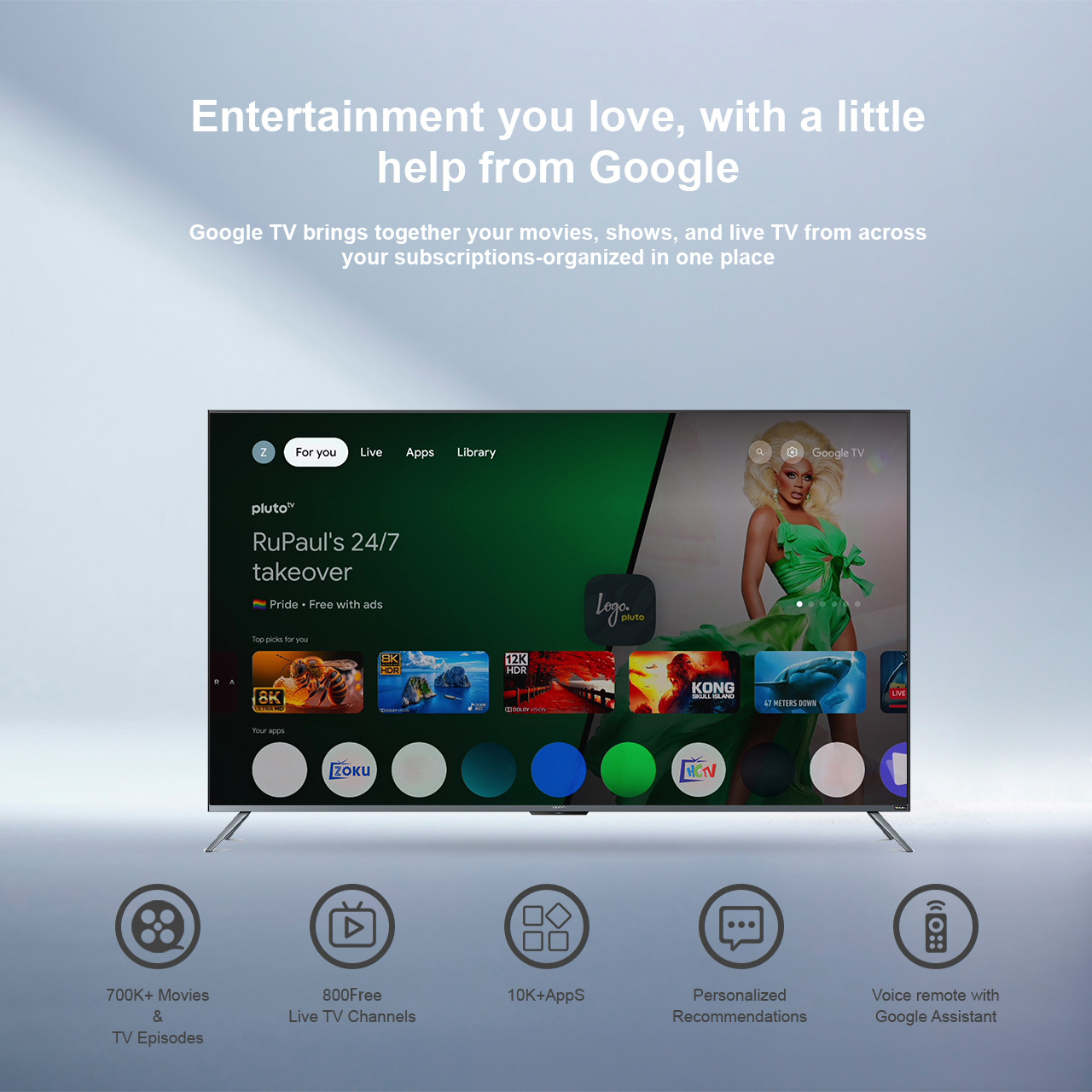 The ZOKU 4K Plus smart TV box streaming device supports CarPlay smart home pic 7