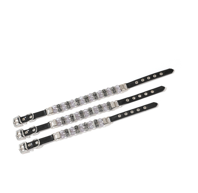 Pet supplies: collar, leash, neck collar, cat bead necklace, small and medium-sized dog collar, neck collar accessories pic 6