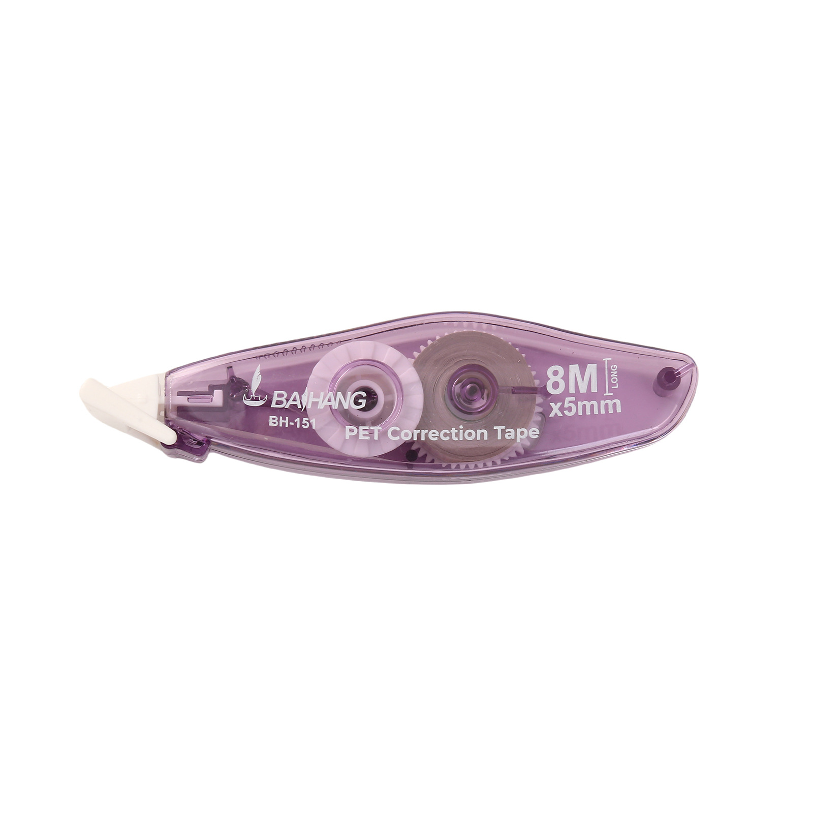The gradient color large-capacity correction tape does not get stuck and can be continuously used for students. The correction tape set is smooth pic 9