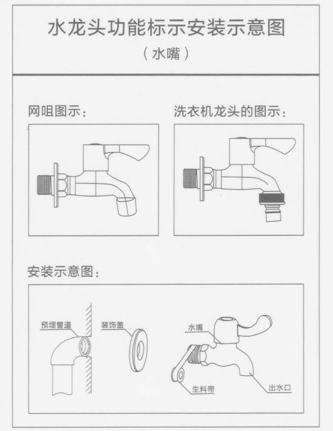 厂家直供外贸跨境款电镀工程款洗手盆拖布池洗衣机快开单冷水龙头详情38