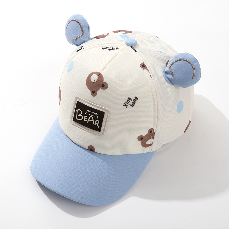 婴儿帽子秋冬可爱超萌韩版洋气男女宝宝鸭舌帽棒球帽百搭小童春秋详情15