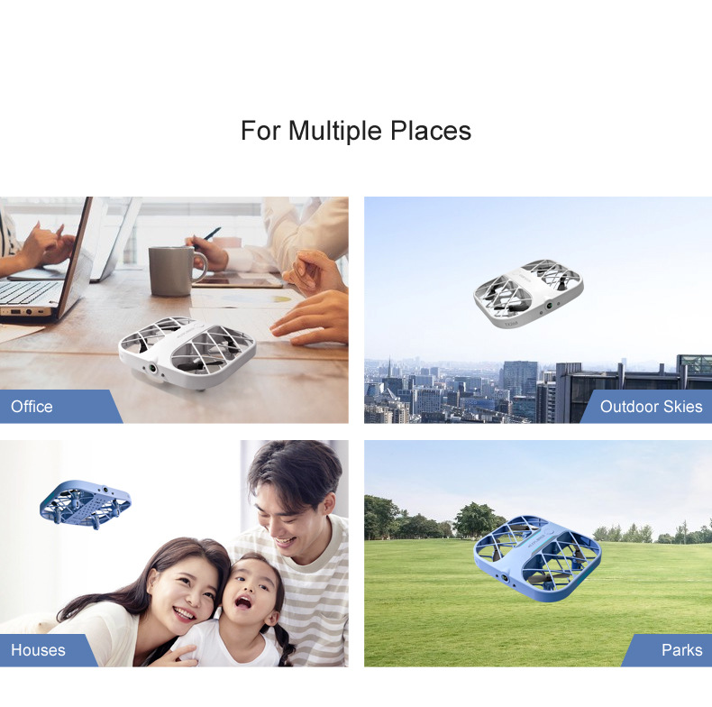 Cross-border mini bestseller Mini Quadcopter drone 8K grid pocket aircraft remote control plane pic 17