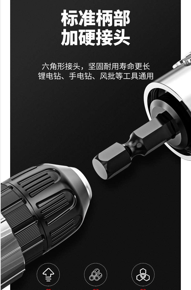 105-degree screwdriver bit benders, electric screwdriver tool accessories, cross-border hexagon screw bit benders pic 18