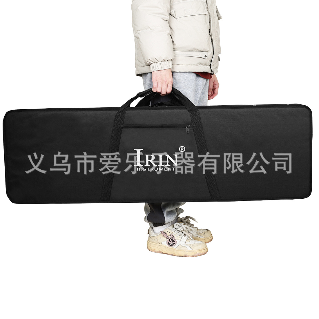 IRIN跨境电贝司琴包电吉他琴盒子长方形贝斯防摔琴箱乐器双肩背包详情5