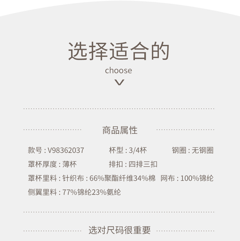 【大胸显小】内衣女薄款夏季无钢圈大码聚拢收副乳上托防下垂胸罩详情3