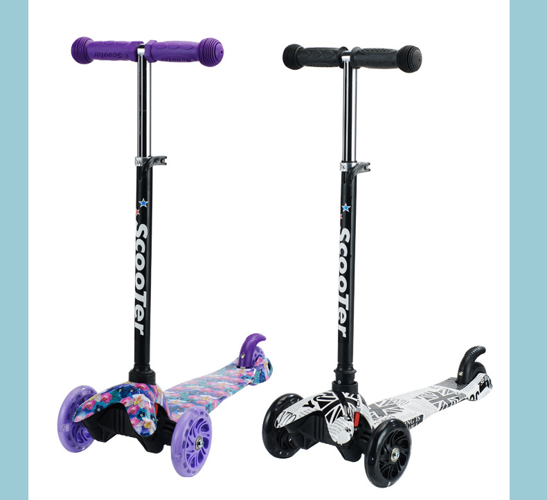 工厂批发跨境scooter2-3-6-8岁宝宝玩具小童滑滑车便携儿童滑板车详情12