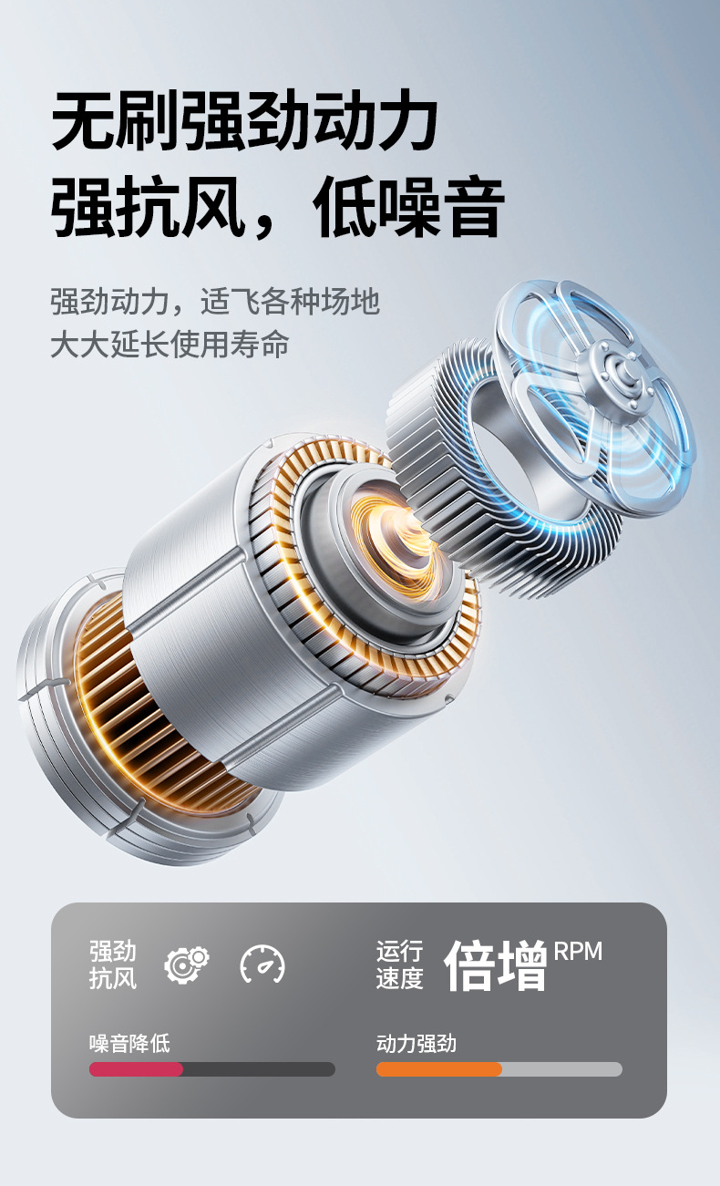 T01无刷无人机GPS返航带4.5寸触摸屏折叠航拍飞行器避障遥控飞机详情14