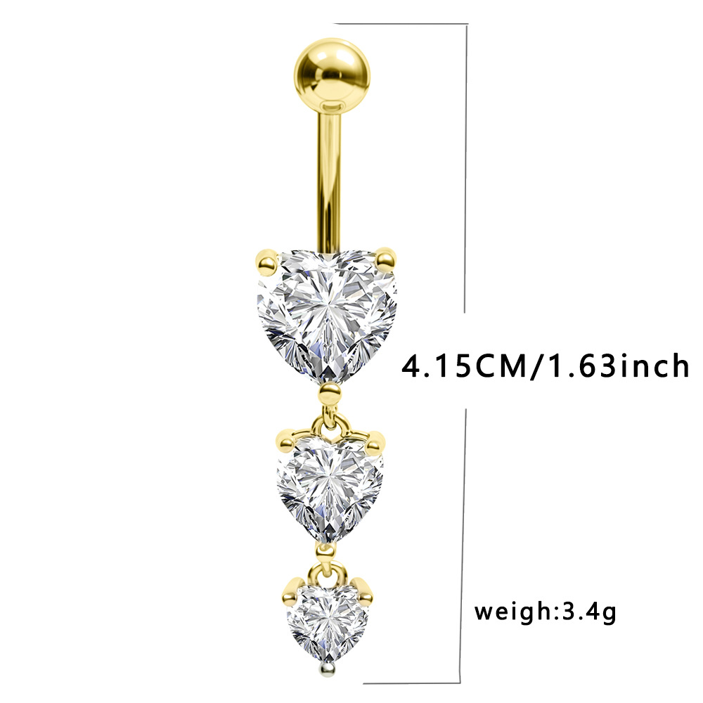 人体穿刺饰品肚脐钉跨境热卖肚脐环欧美经典肚脐扣批发厂家脐钉详情42