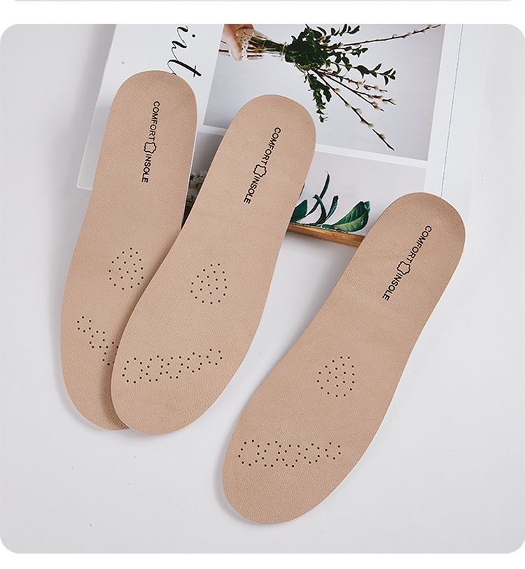 真皮鞋垫女软底舒适透气吸汗防臭乳胶加厚运动减震男牛皮夏季羊皮详情14