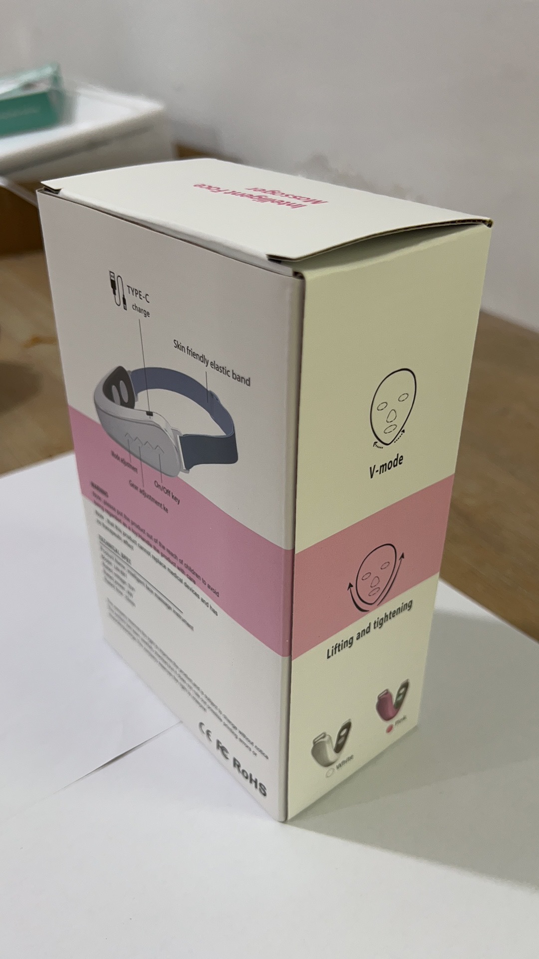 跨境新品脸部仪器微电流脸部按摩器脸部智能美容仪V型脸部按摩器详情12