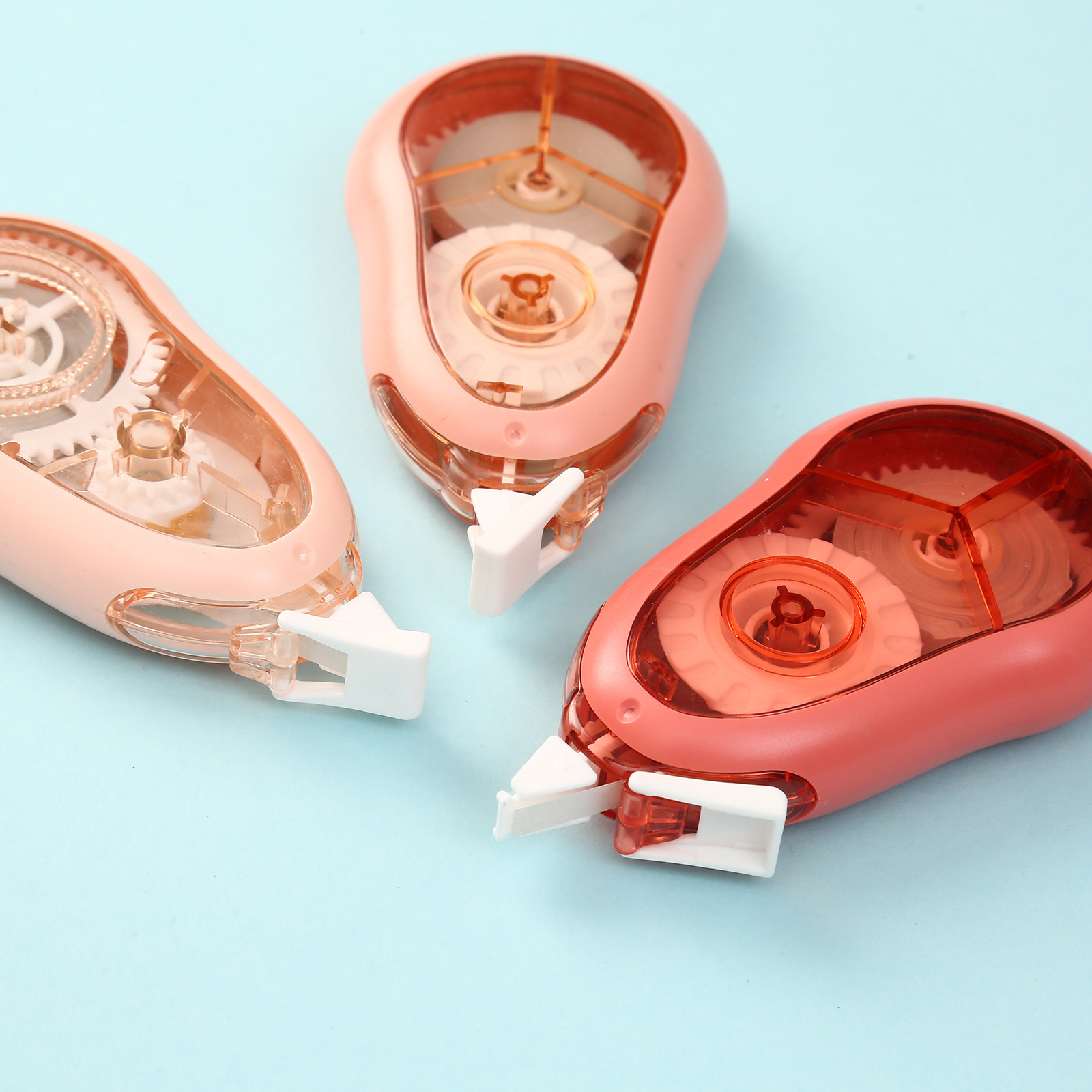 New gradient color correction tape, shock-resistant, silent, unbroken, smooth correction tape, large capacity, affordable size, coating correction tape pic 16