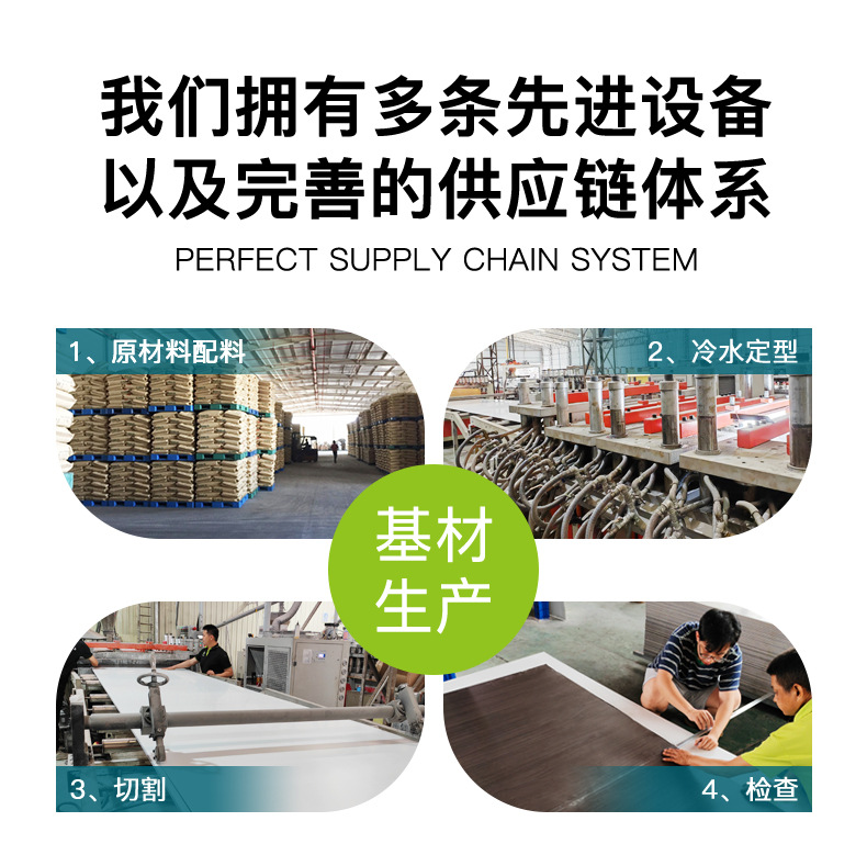 木饰面无缝碳晶板免漆木饰面PVC装修轻奢护墙板室内装饰板轻奢详情8